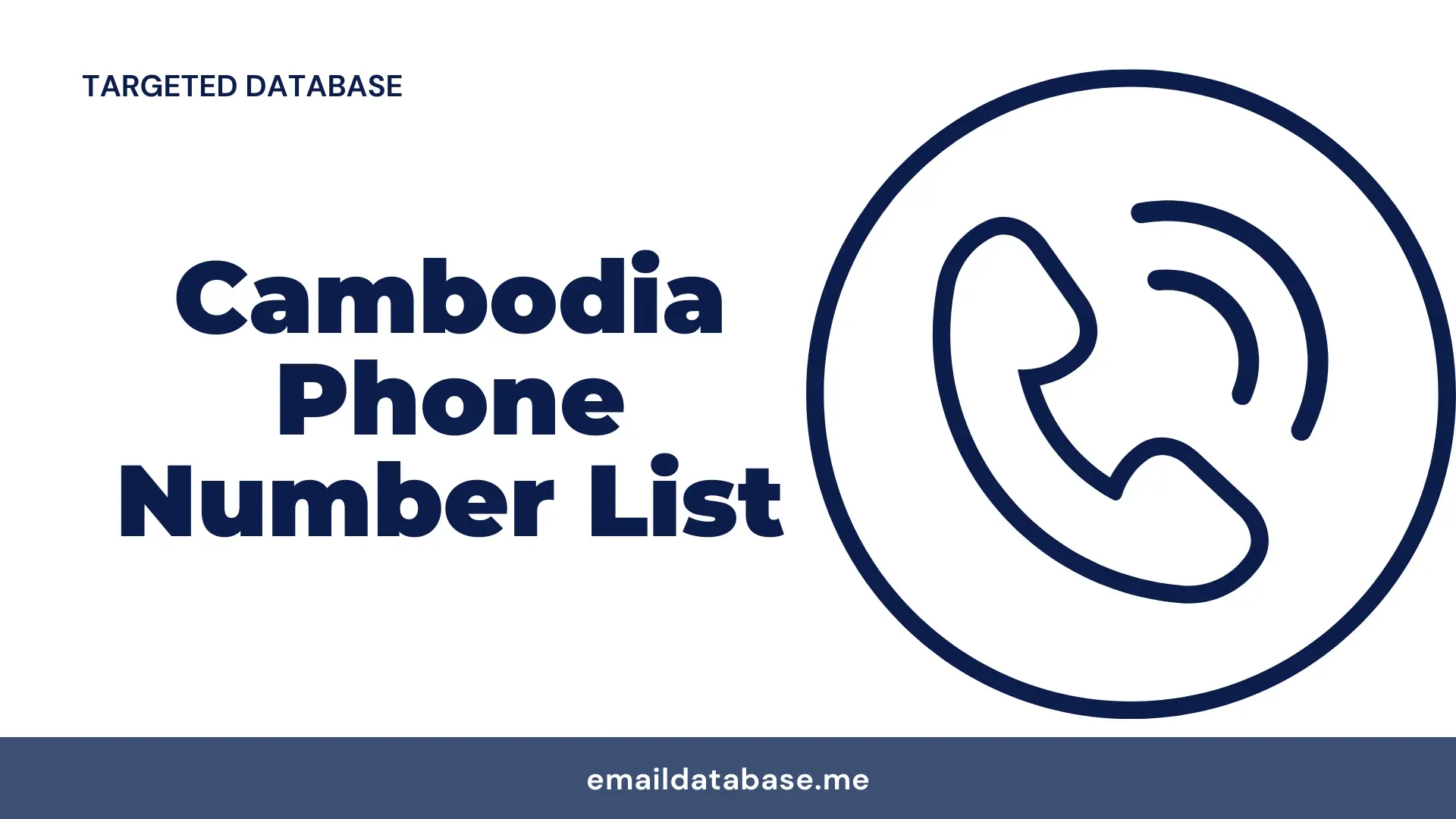 Cambodia phone number list