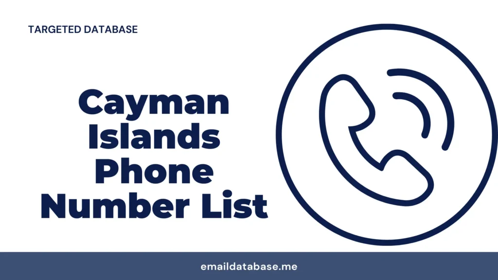Cayman Islands phone number list