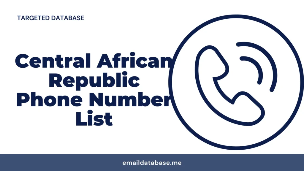 Central African Republic phone number list