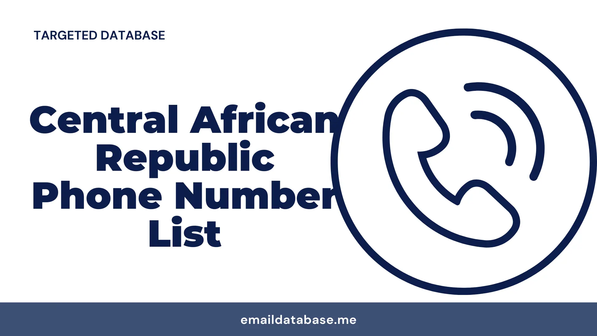 Central African Republic phone number list