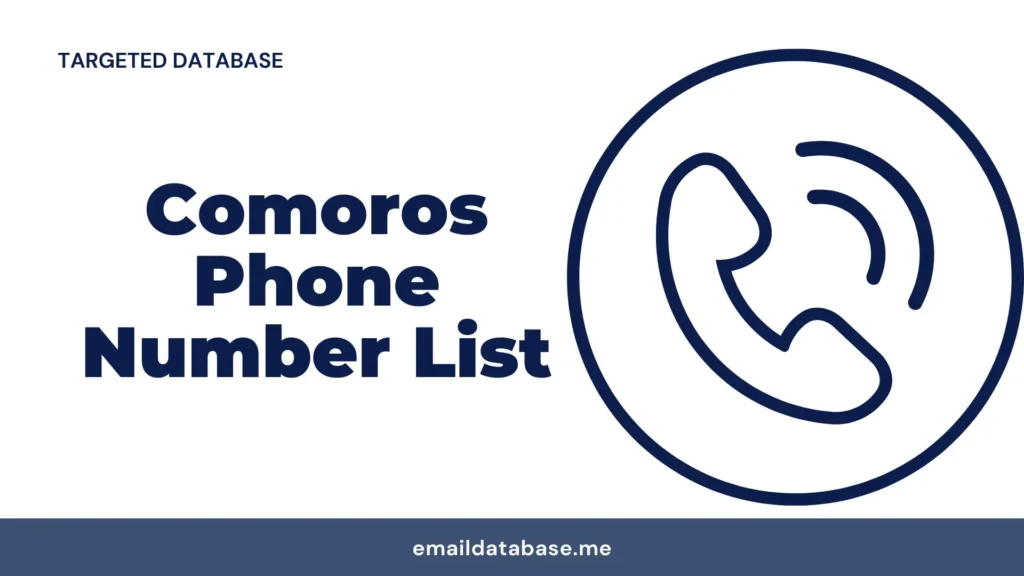 Comoros phone number list