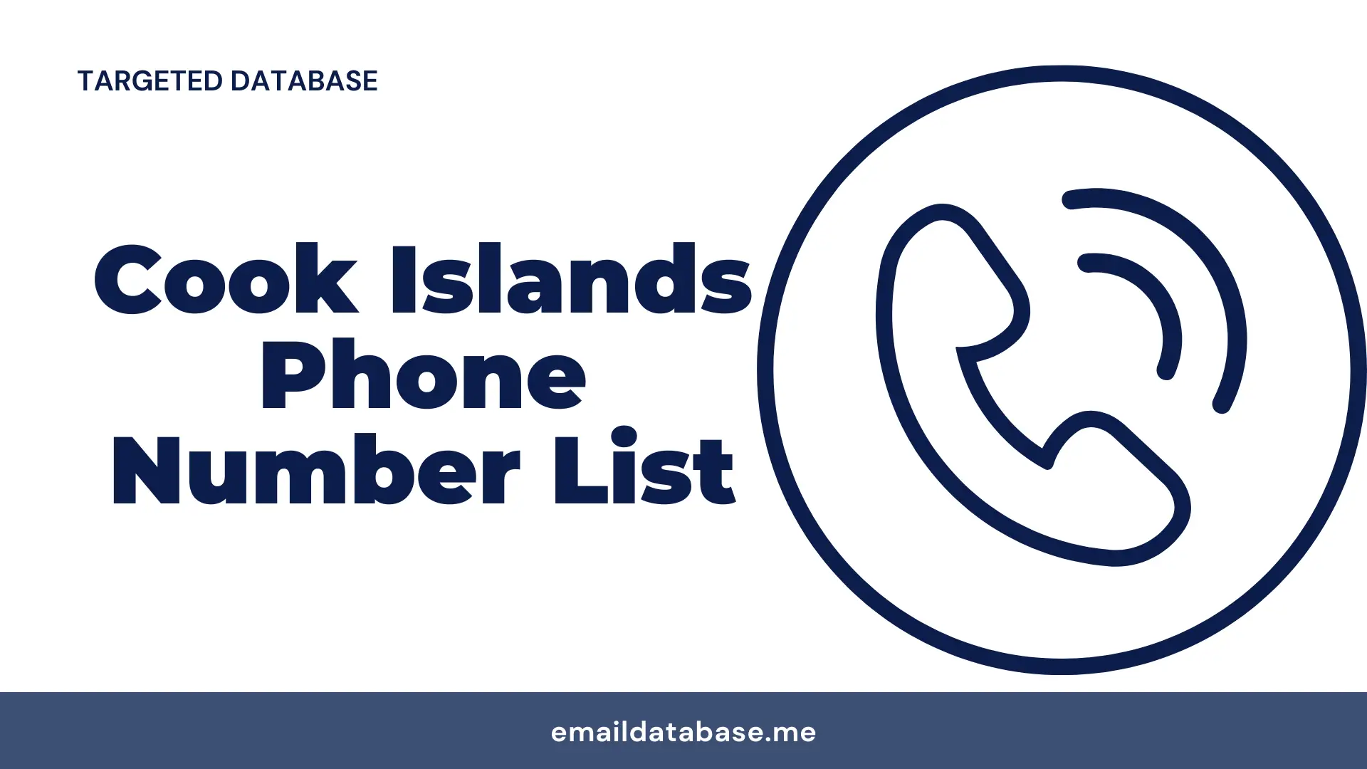 Cook Islands phone number list