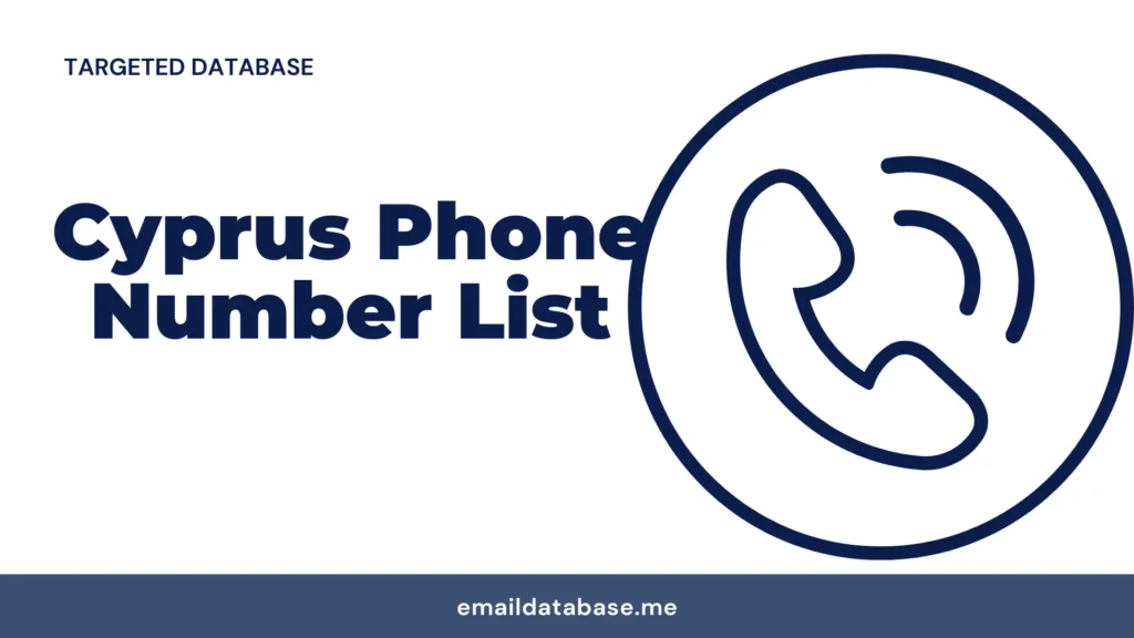 Cyprus phone number list
