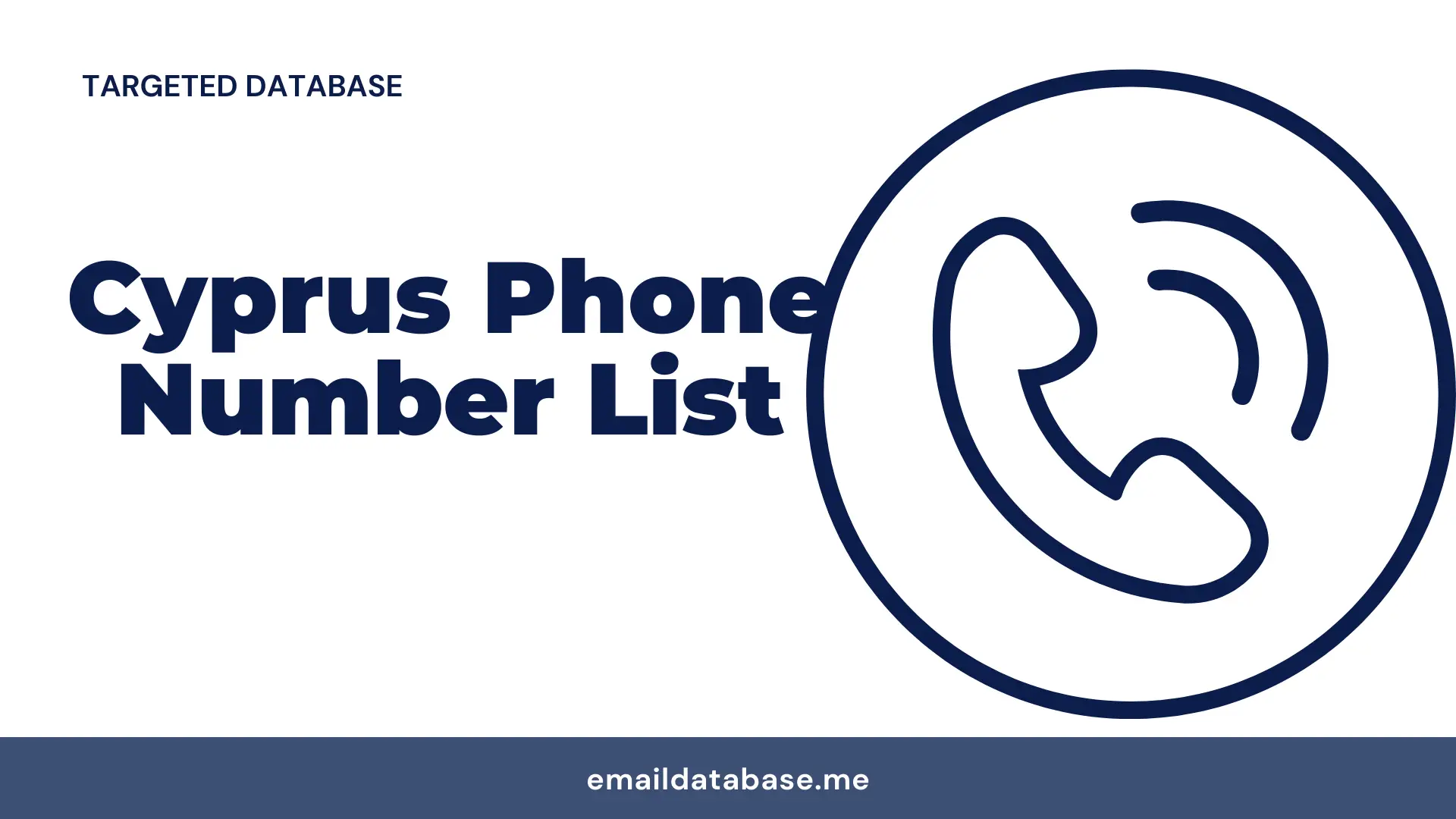 Cyprus phone number list