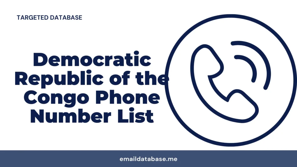 Democratic Republic of the Congo phone number list