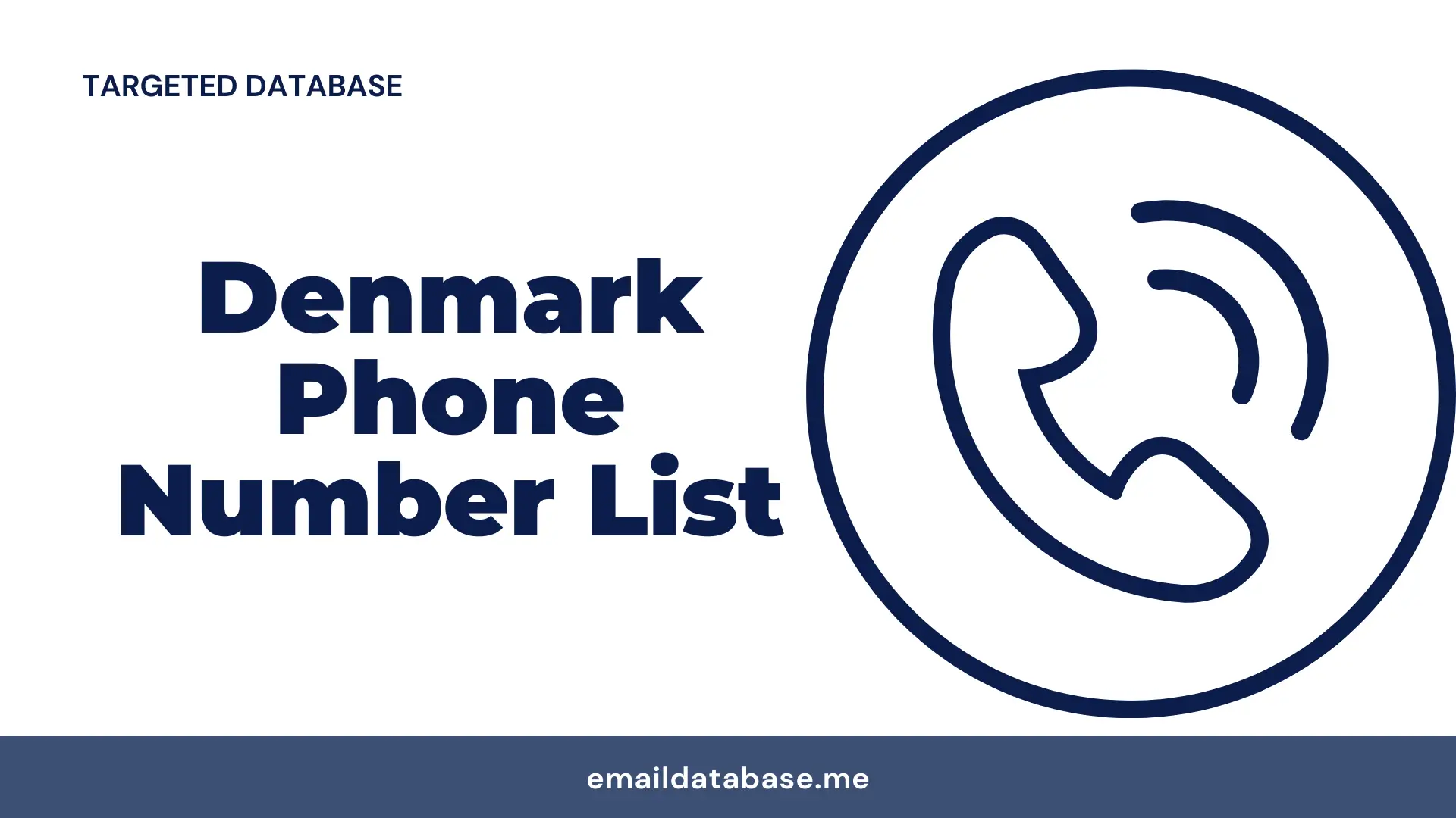 Denmark phone number list