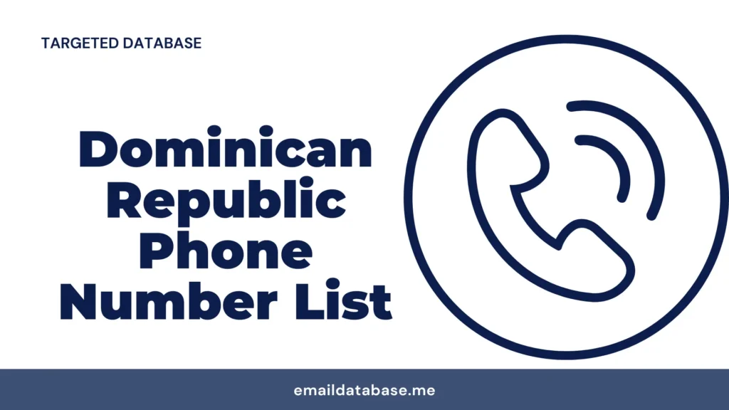 Dominican Republic phone number list