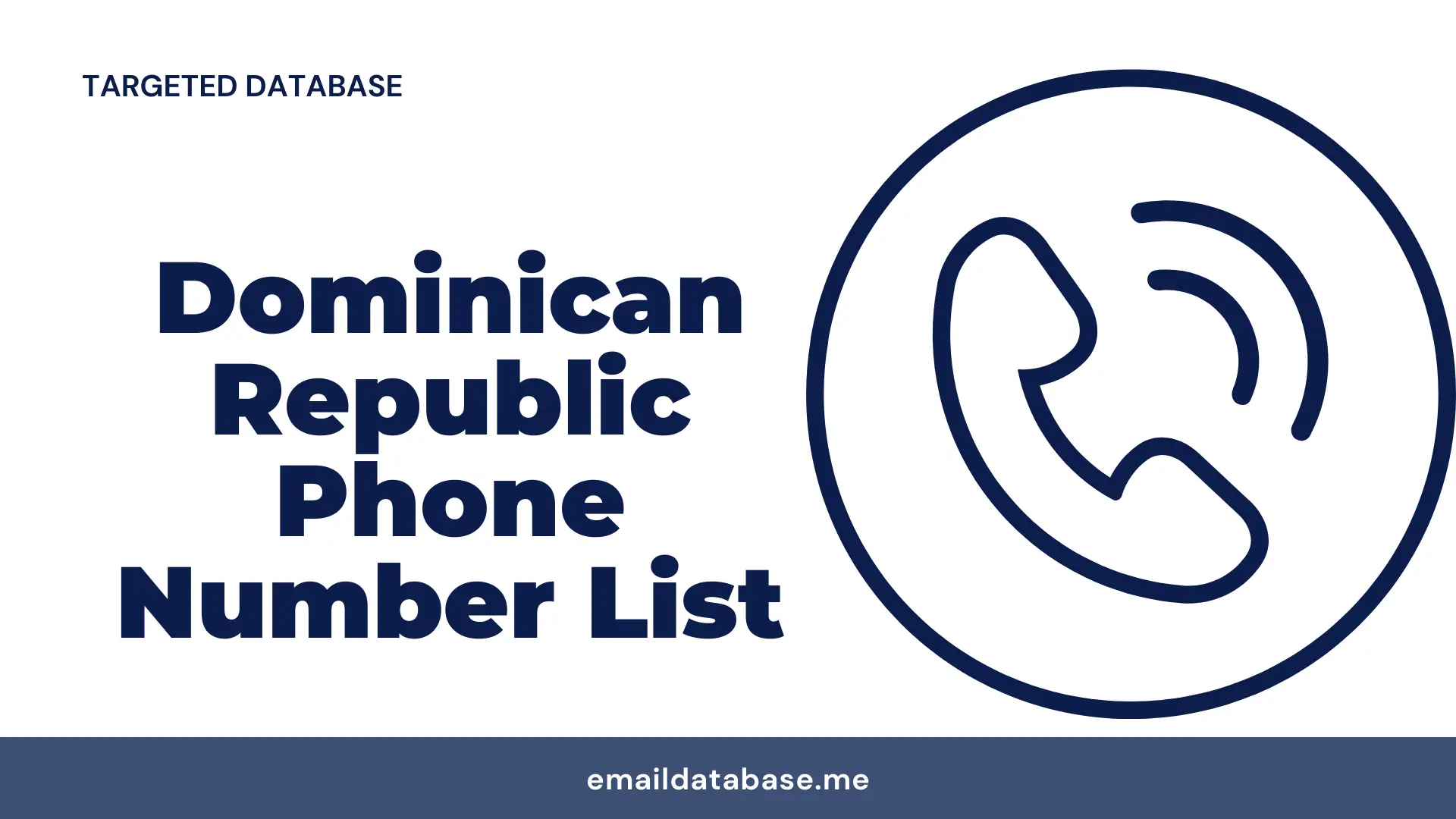 Dominican Republic phone number list
