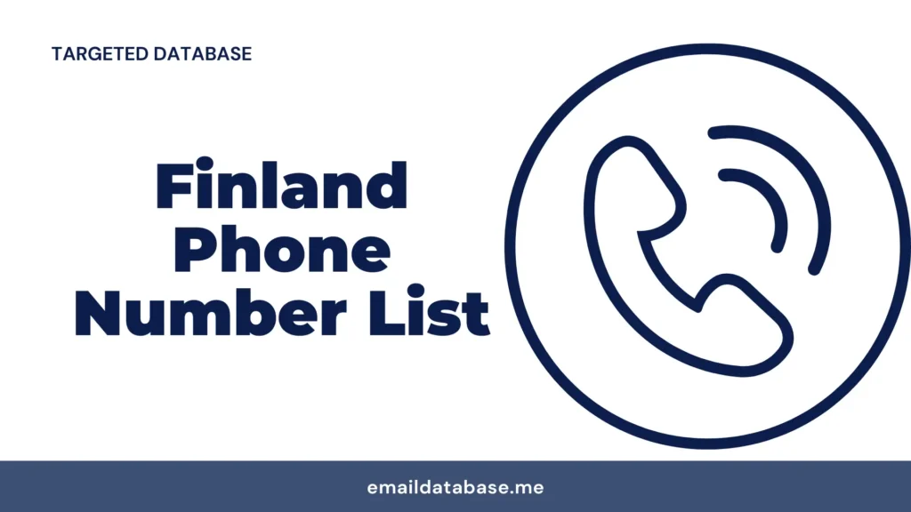 Finland phone number list