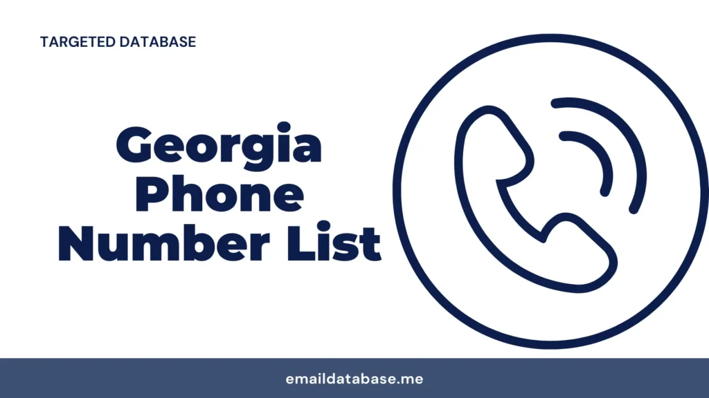 Georgia phone number list