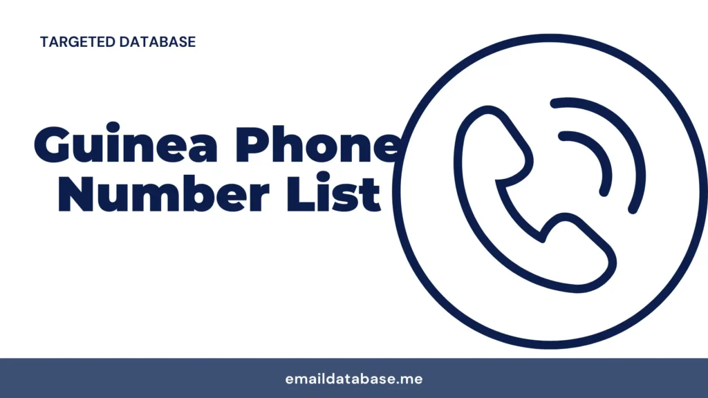 Guinea phone number list