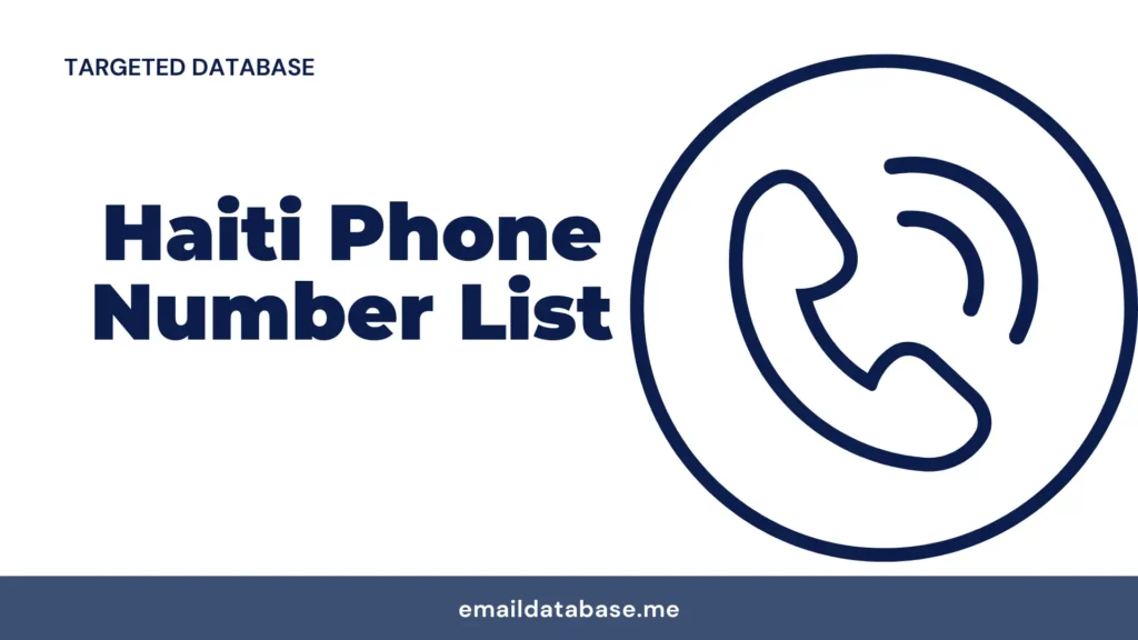 Haiti phone number list