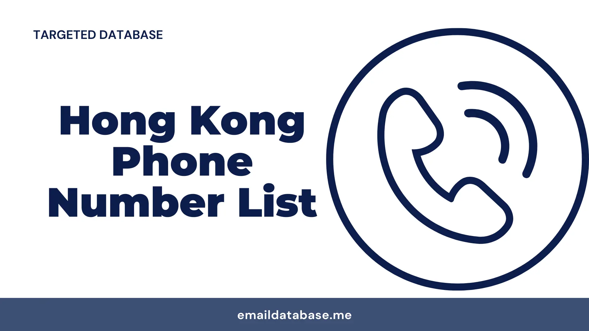 Hong Kong phone number list