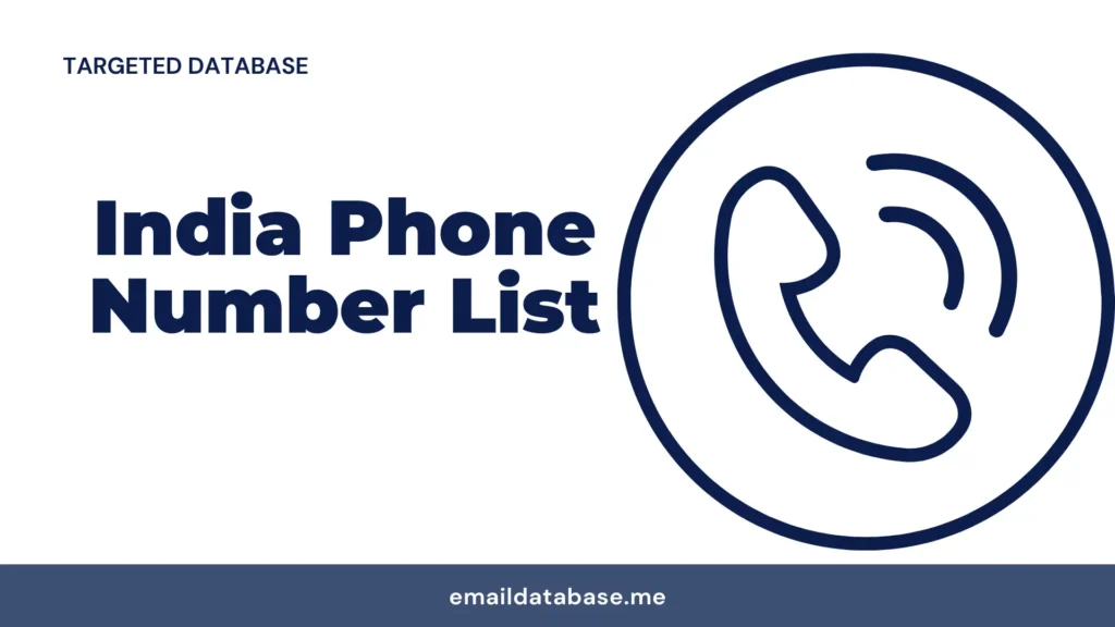 India phone number list