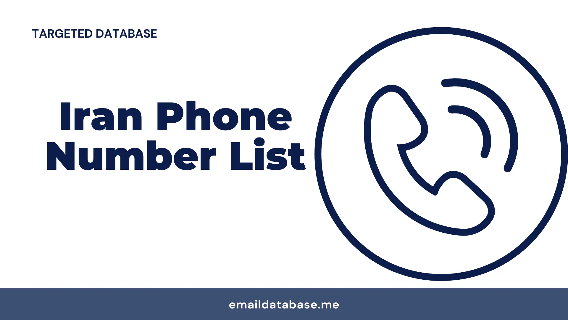 Iran phone number list