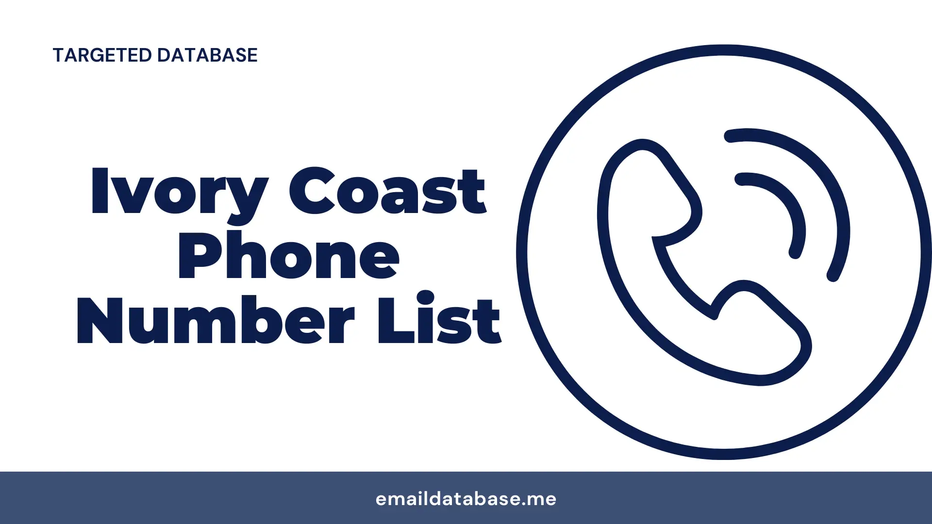 Ivory Coast phone number list