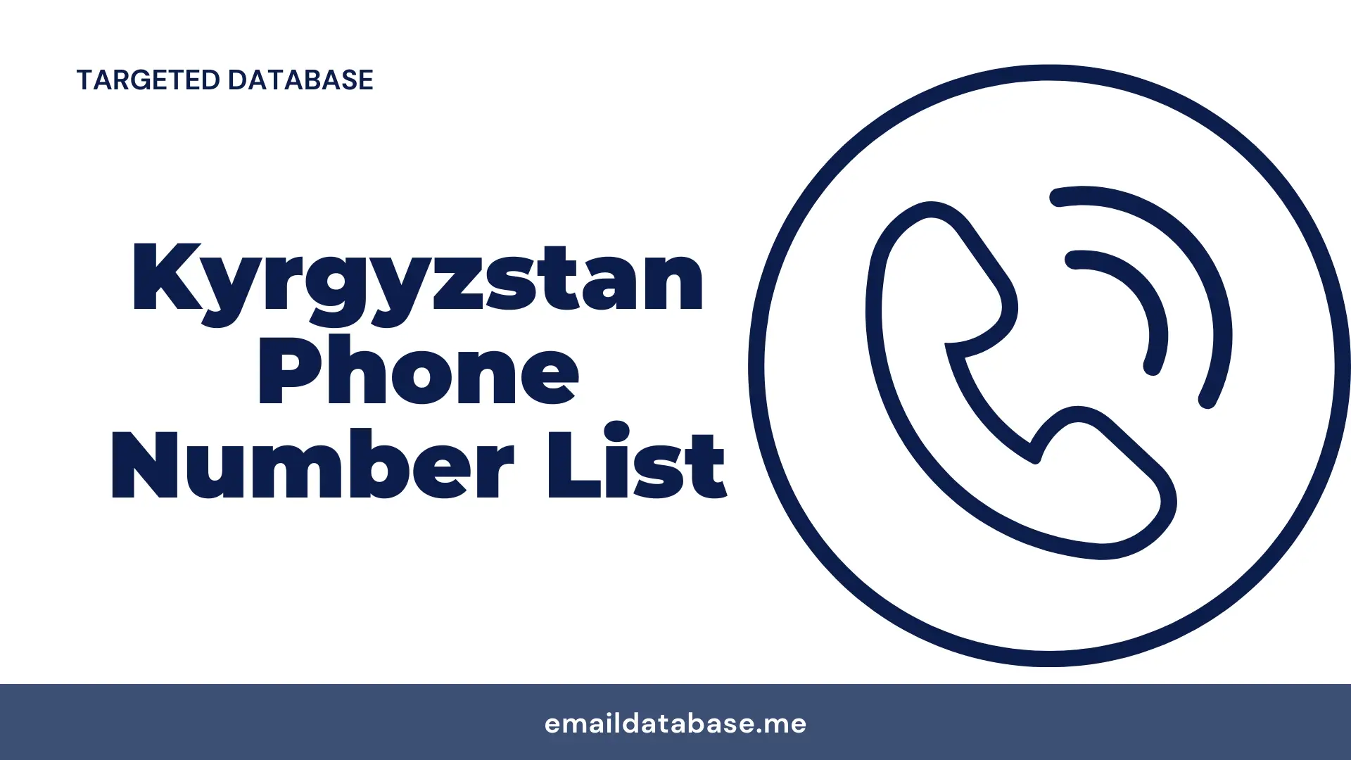 Kyrgyzstan phone number list