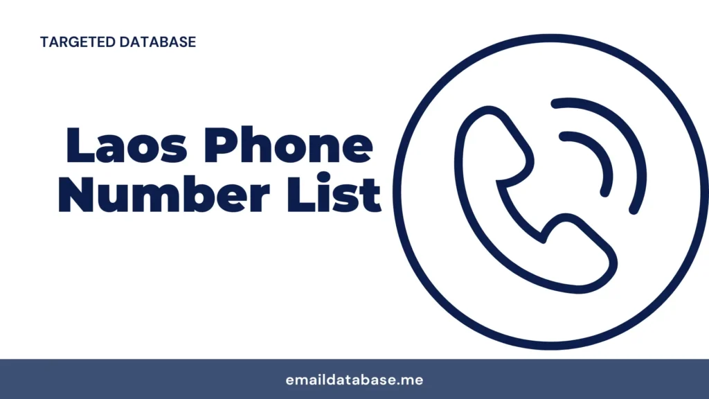 Laos phone number list