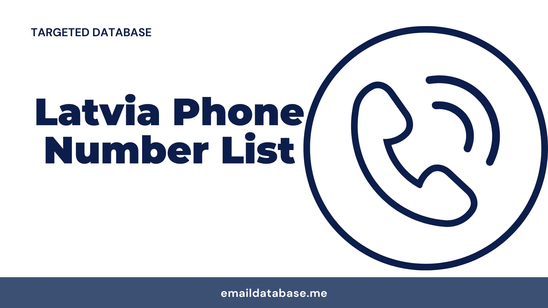Latvia phone number list