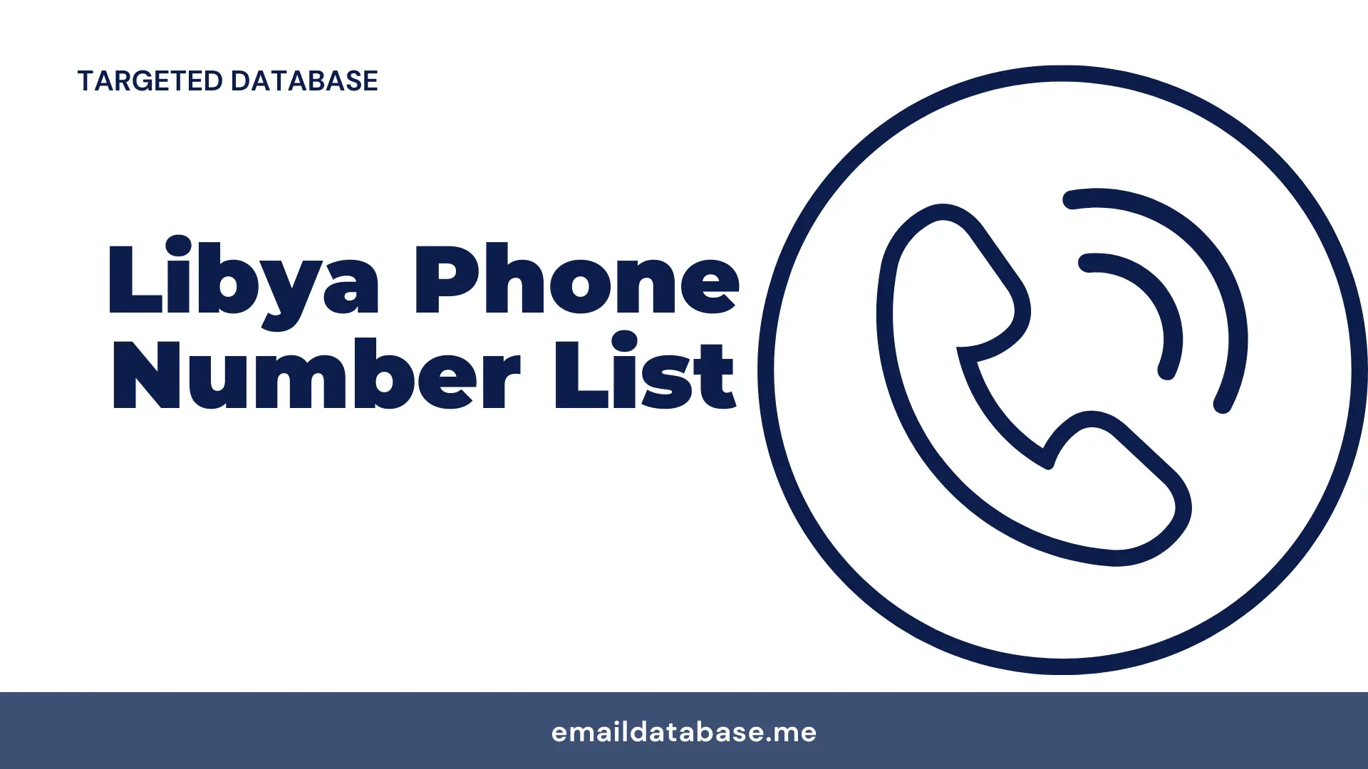 Libya phone number list