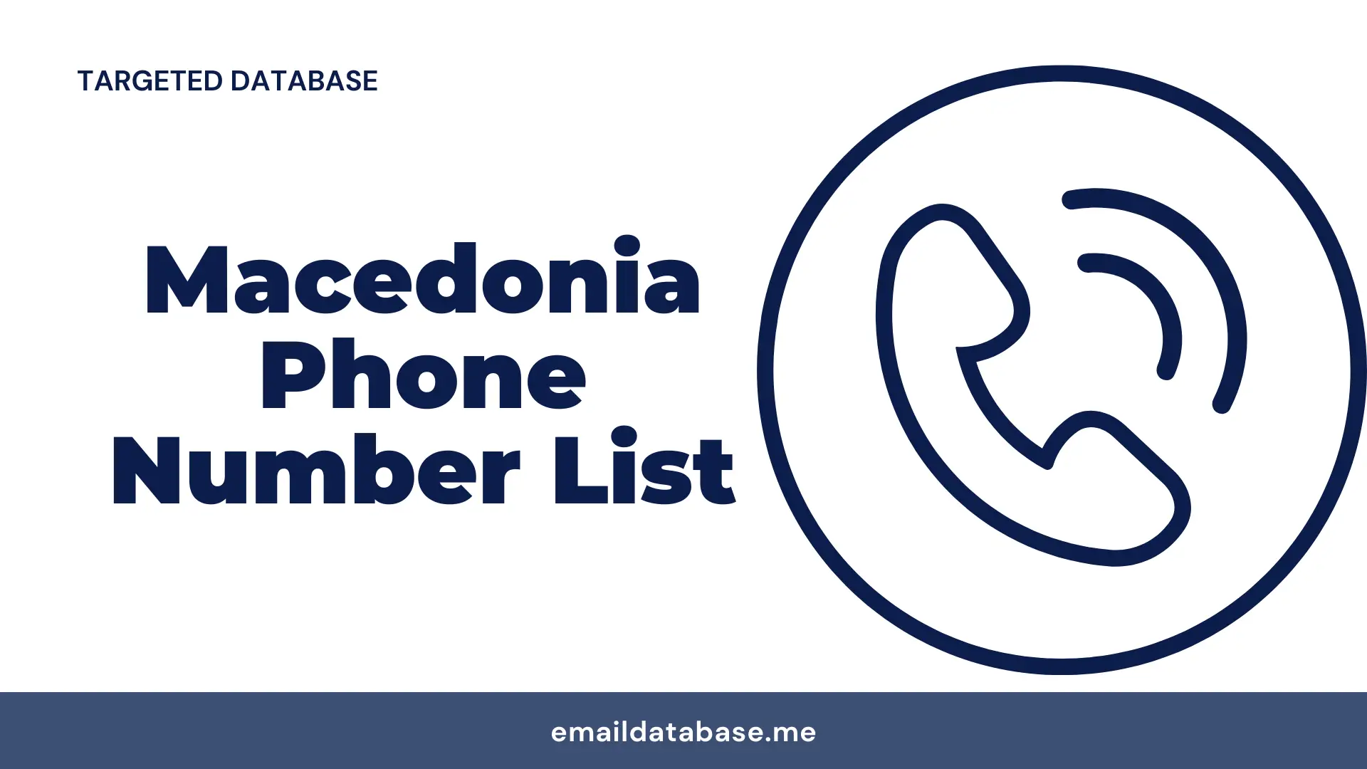 Macedonia phone number list
