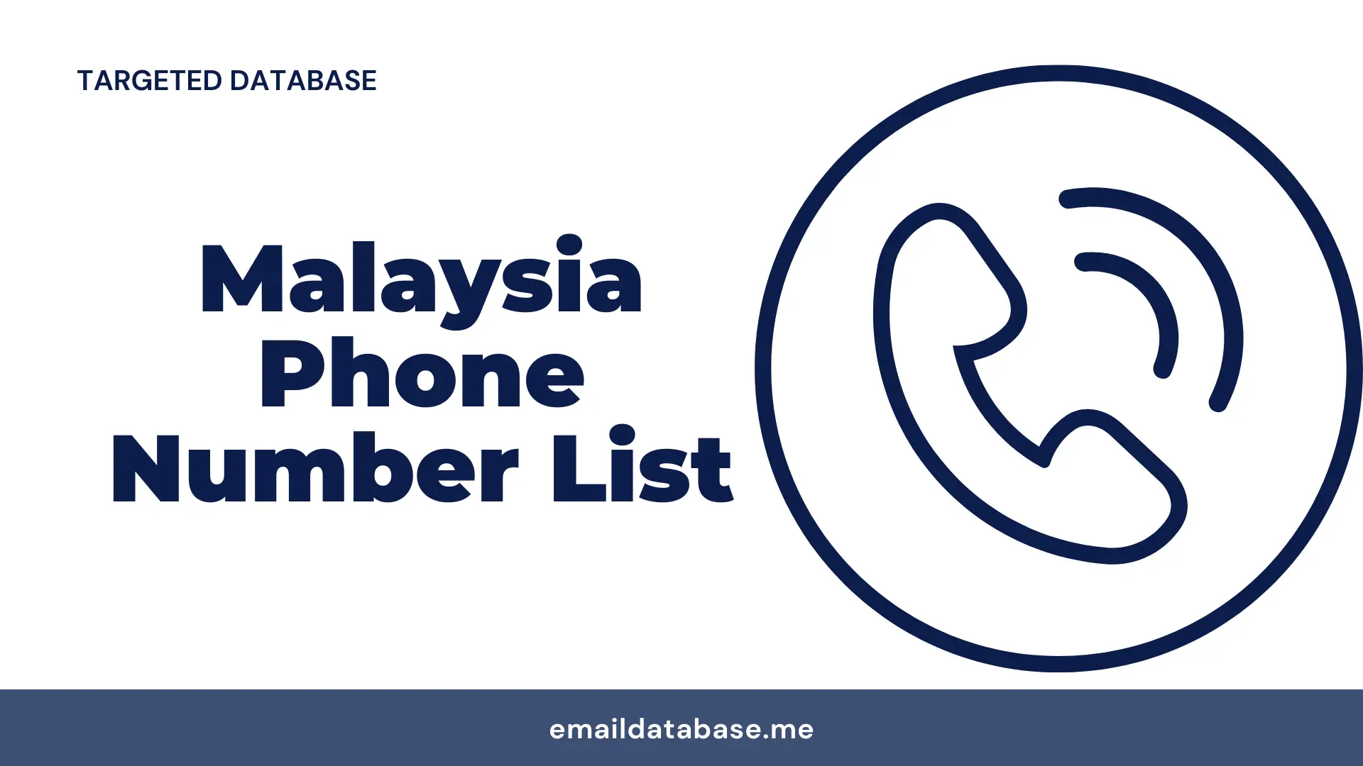 Malaysia phone number list