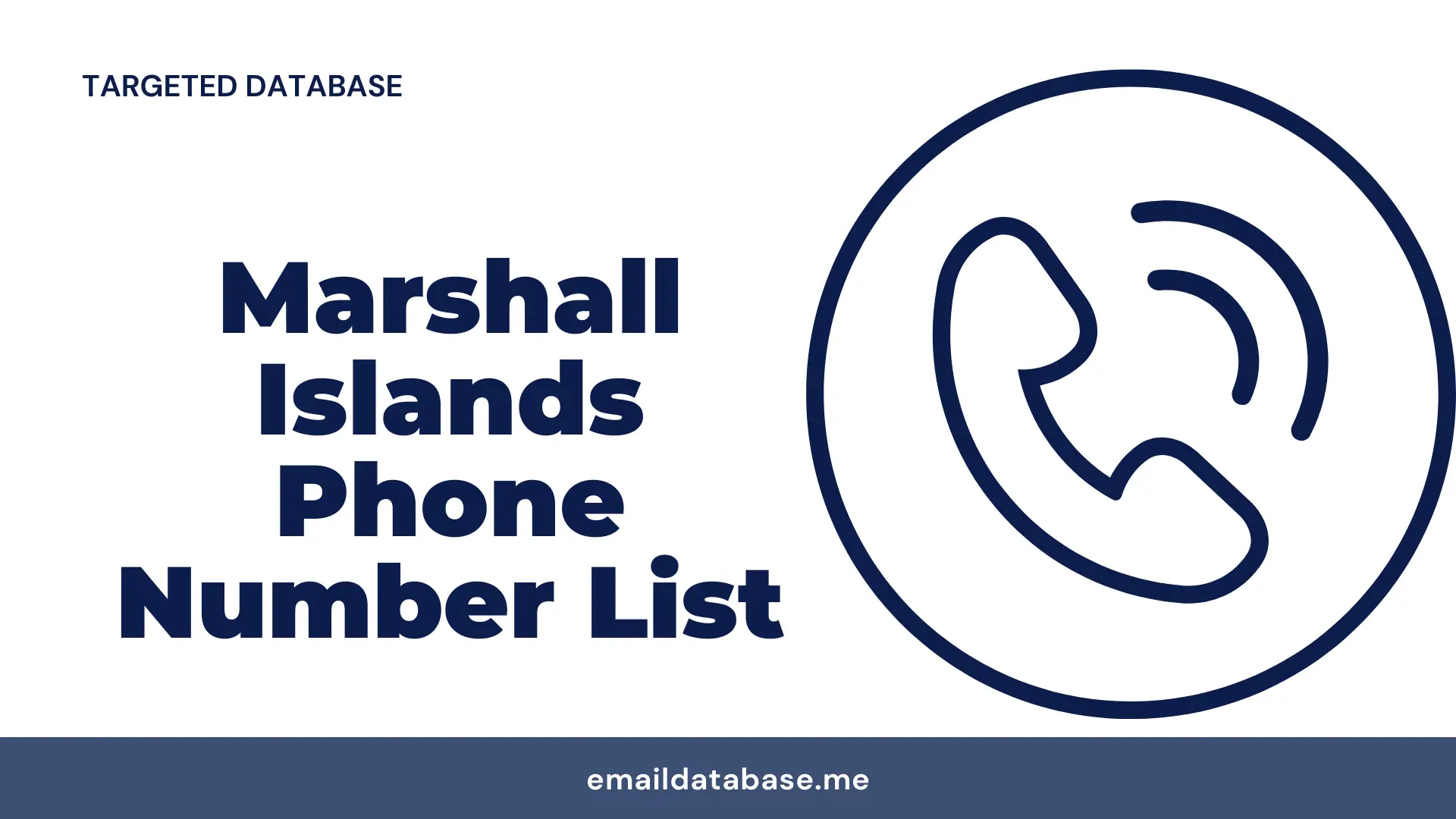 Marshall Islands phone number list