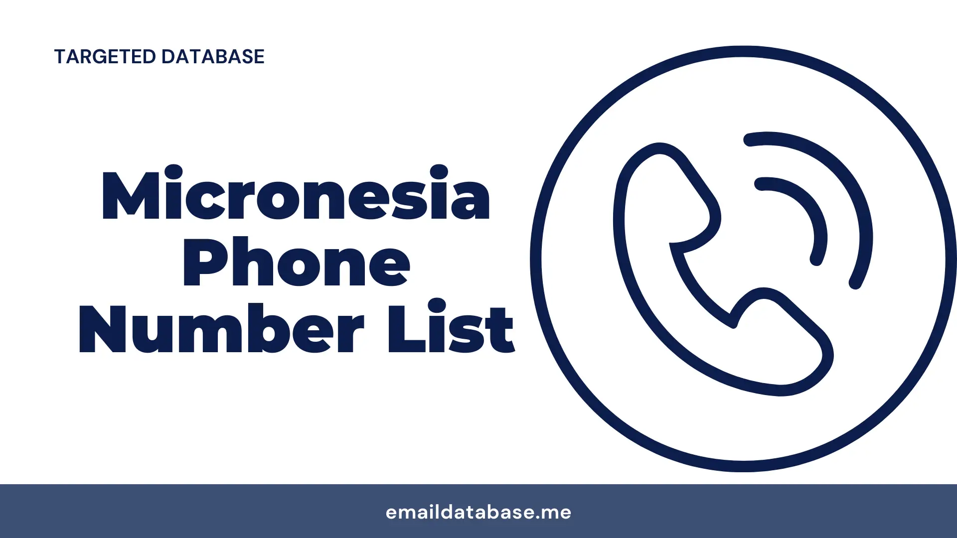 Micronesia phone number list