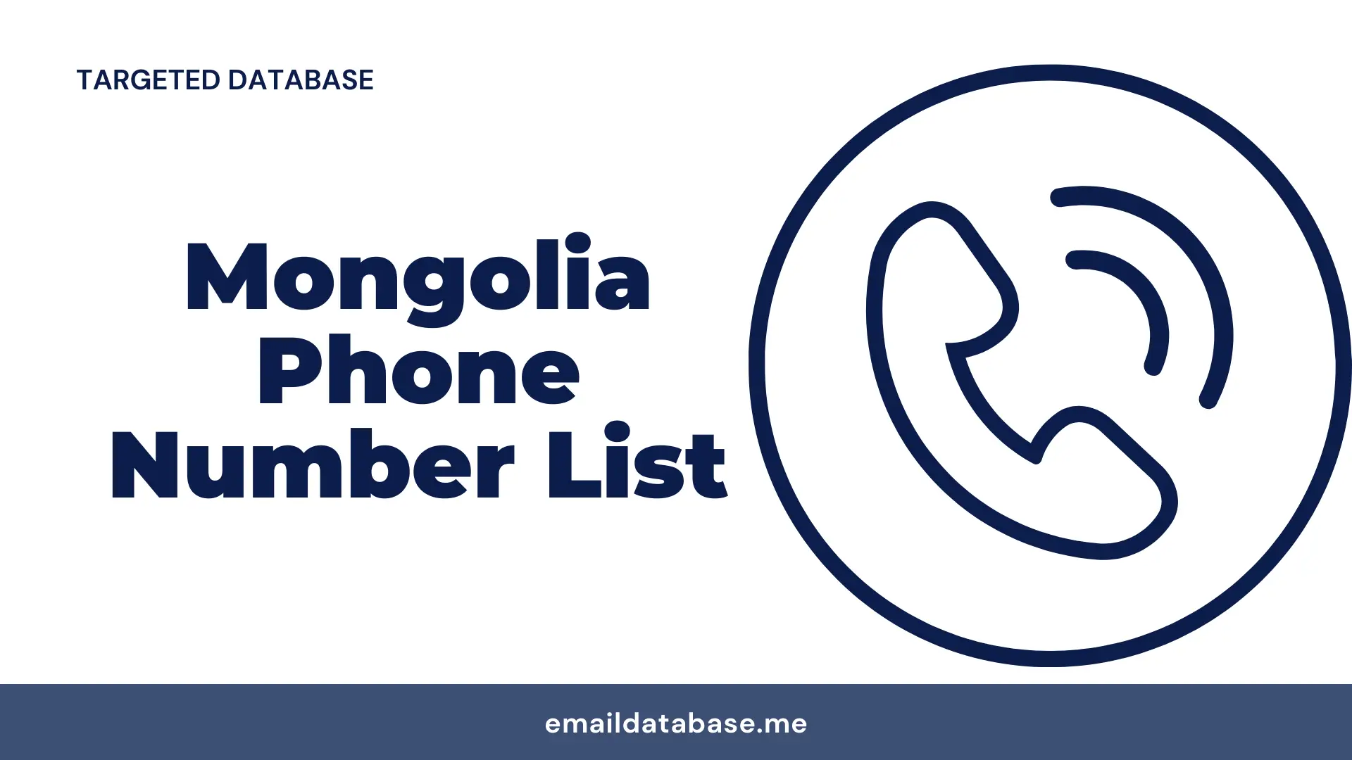 Mongolia phone number list