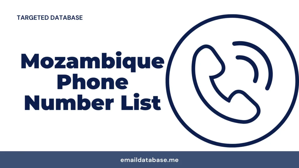 Mozambique phone number list
