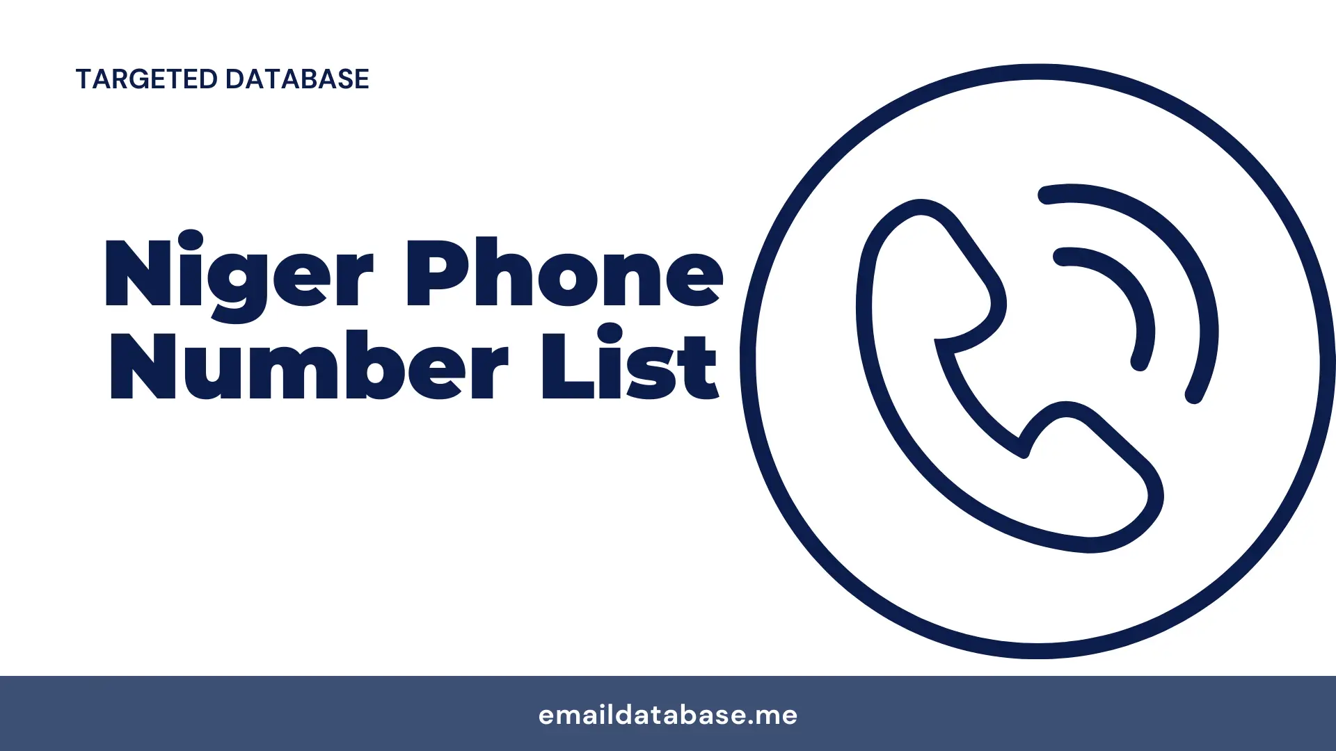Niger phone number list