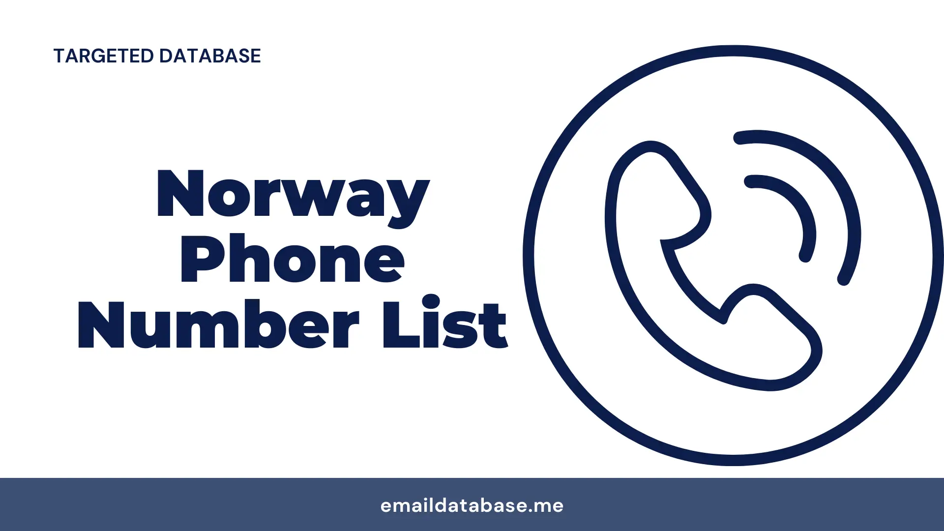 Norway phone number list
