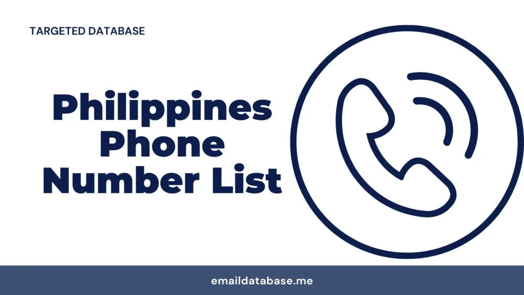 Philippines phone number list