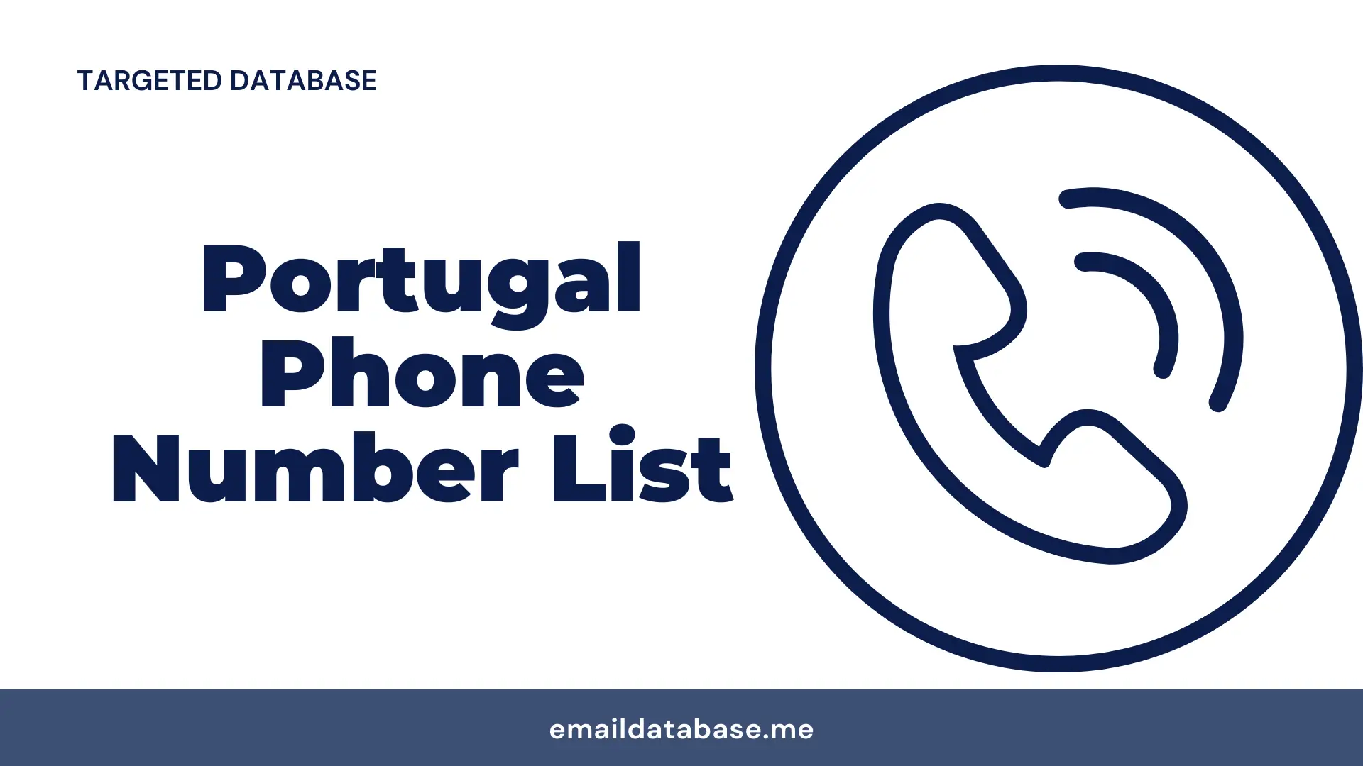 Portugal phone number list