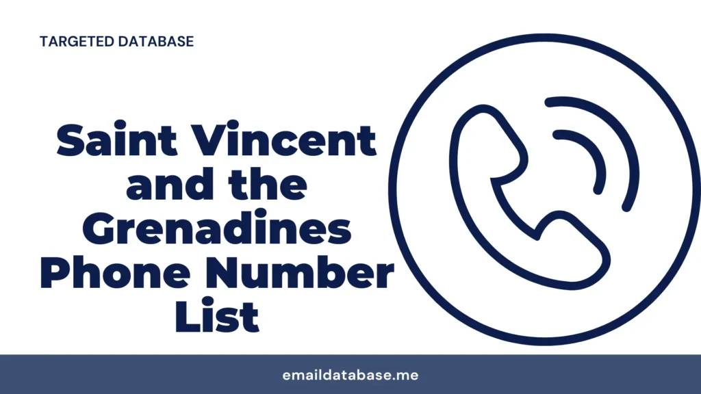 Saint Vincent and the Grenadines phone number list