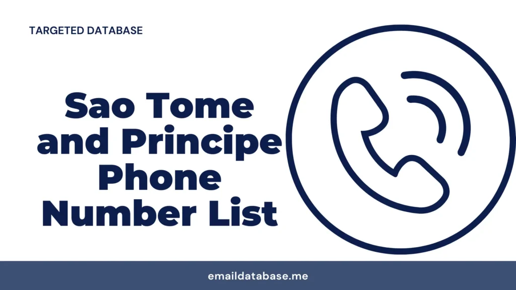 Sao Tome and Principe phone number list