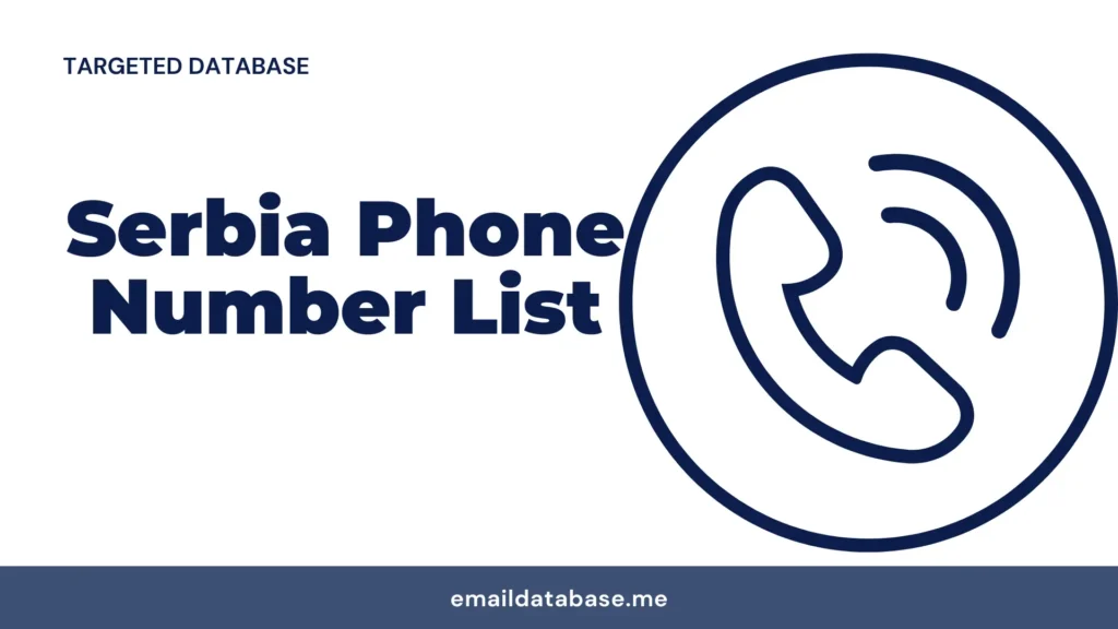 Serbia phone number list