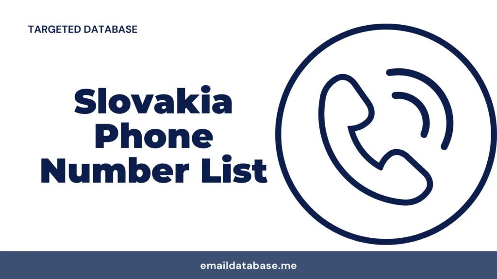 Slovakia phone number list