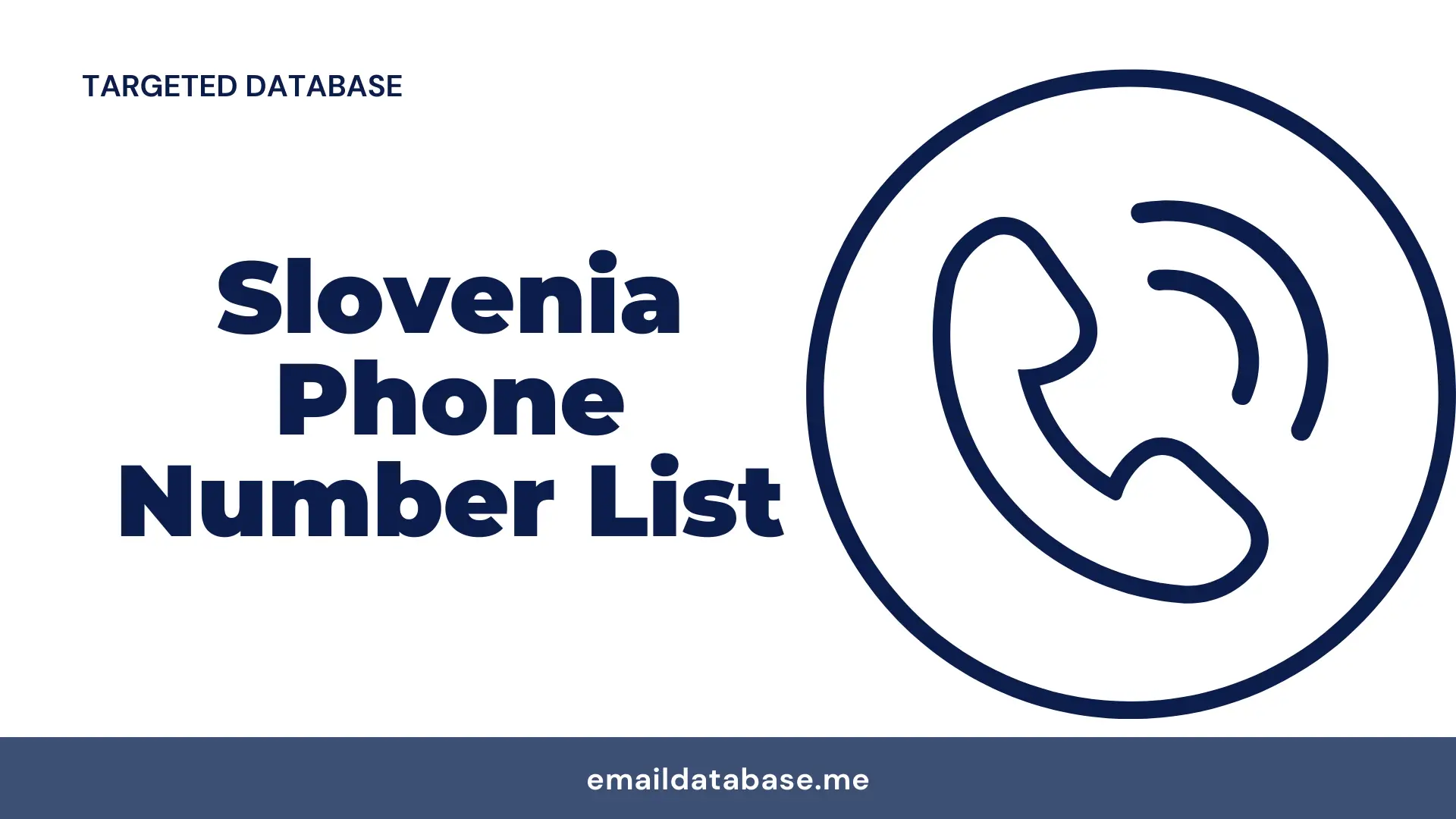 Slovenia phone number list