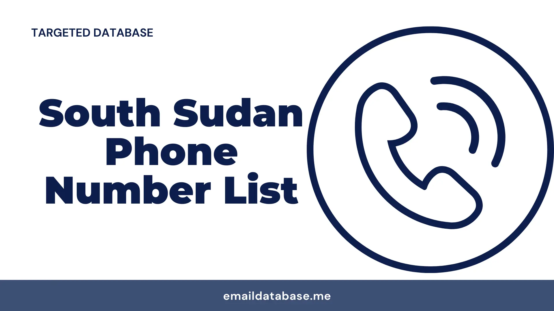 South Sudan phone number list