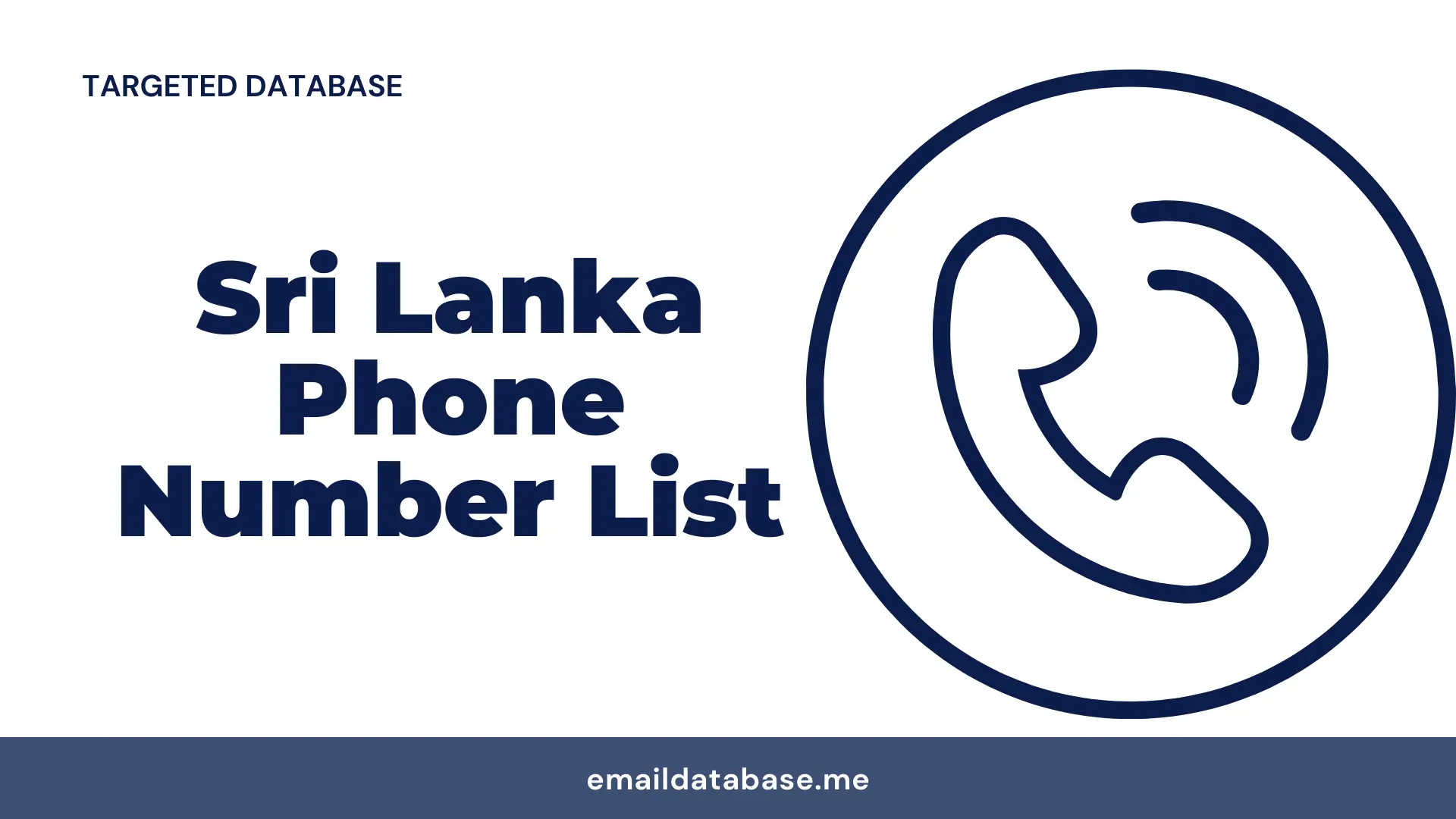 Sri Lanka phone number list