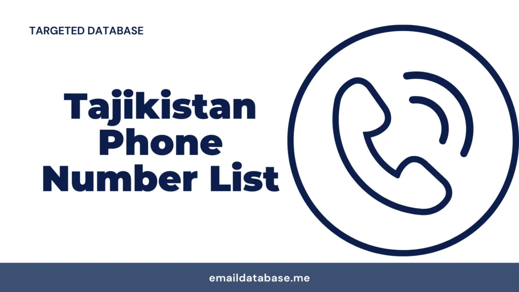 Tajikistan phone number list