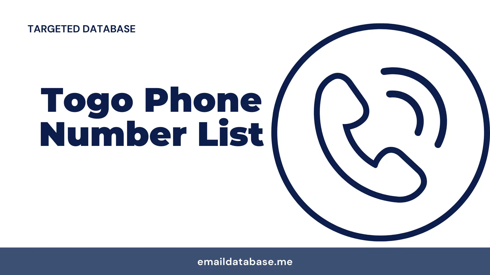 Togo phone number list