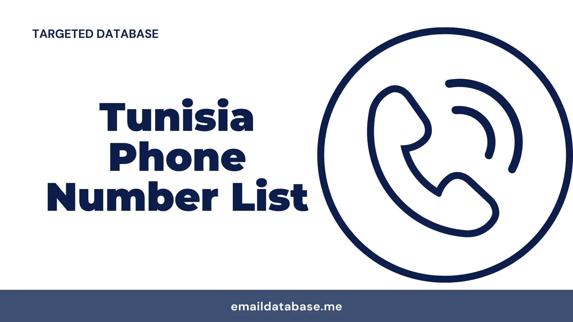 Tunisia phone number list