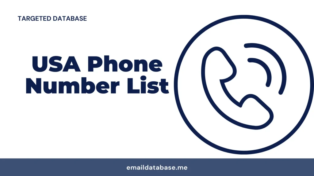 USA phone number list