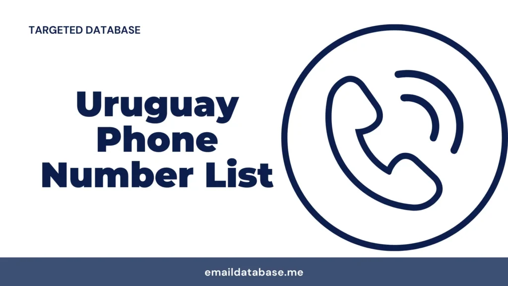 Uruguay phone number list