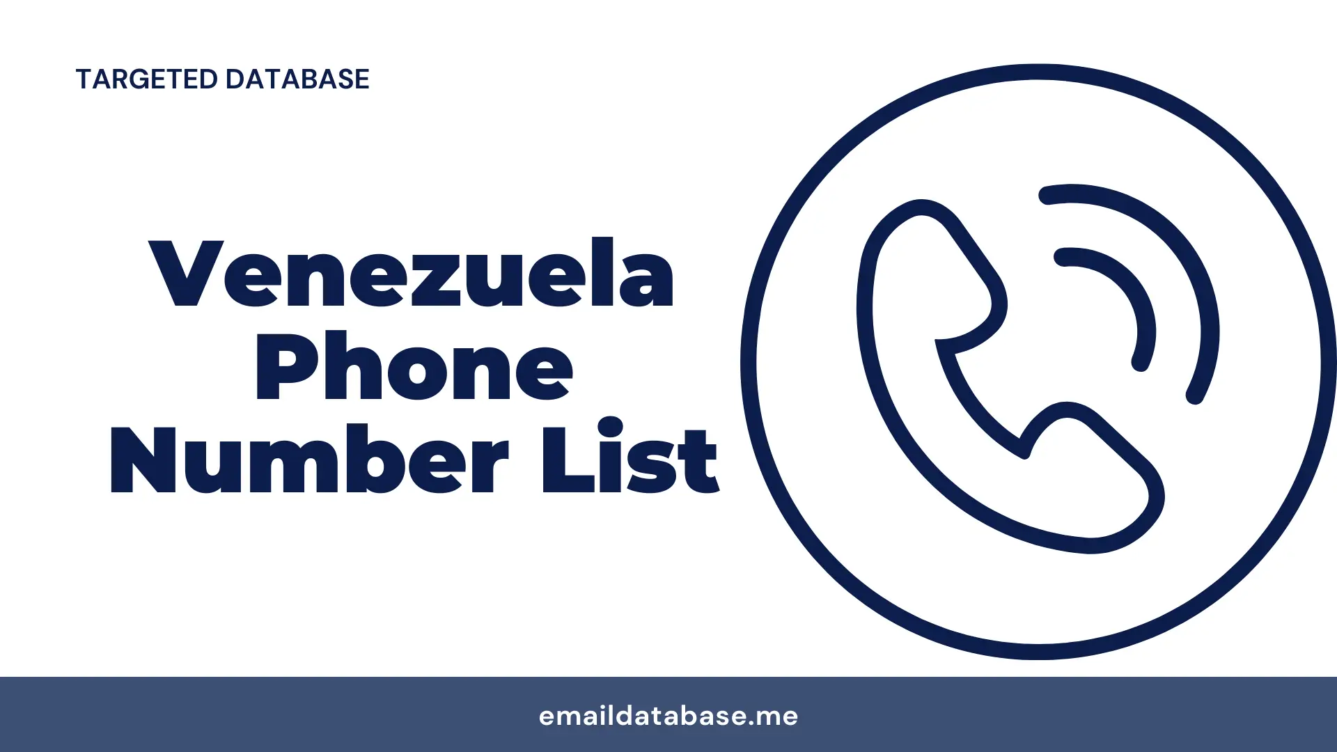 Venezuela phone number list