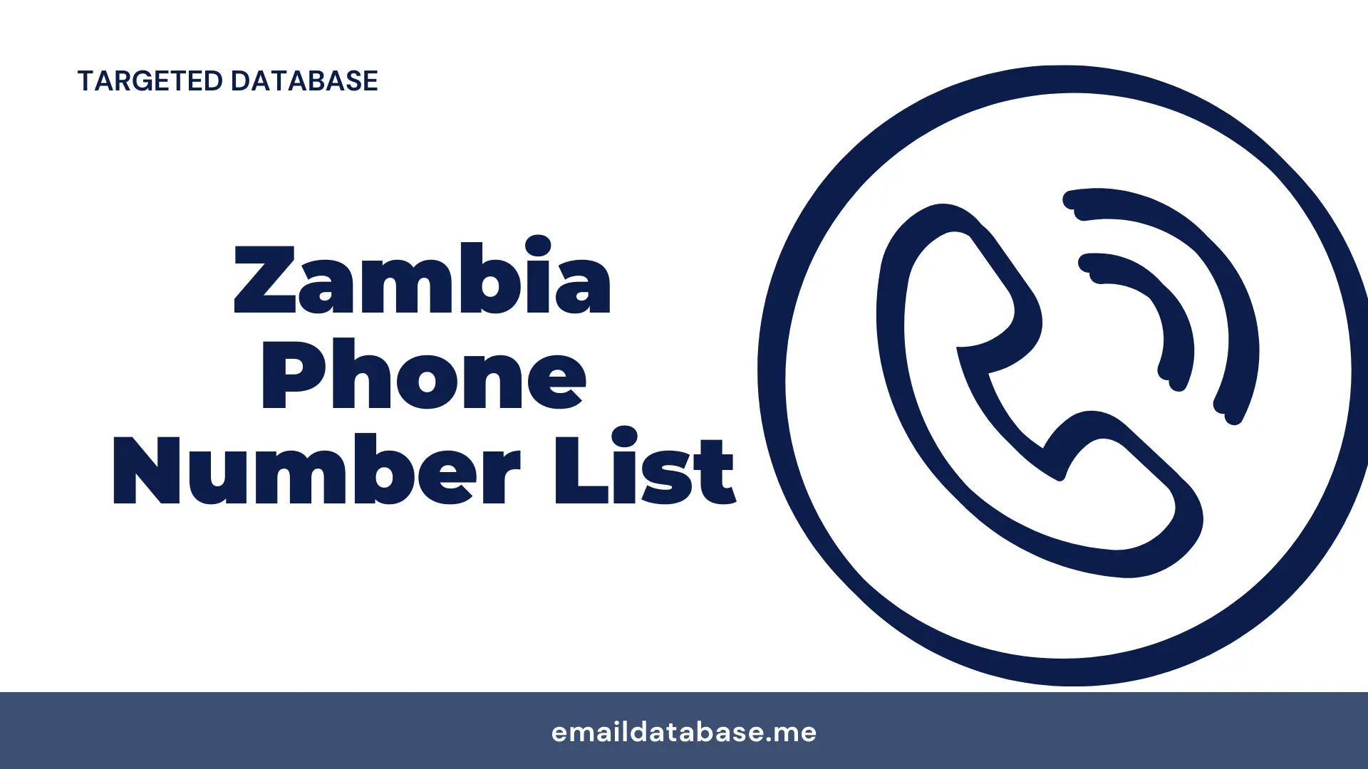 Zambia phone number list